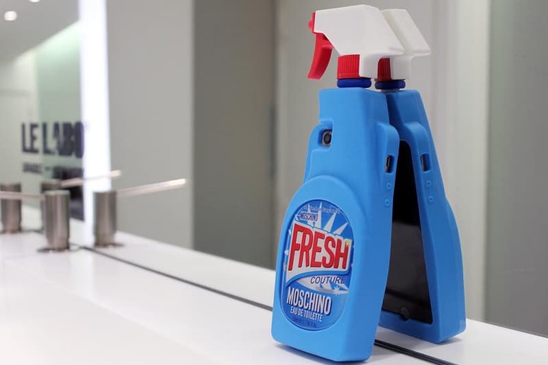 Moschino 推出清潔劑造型 iPhone 保護殼