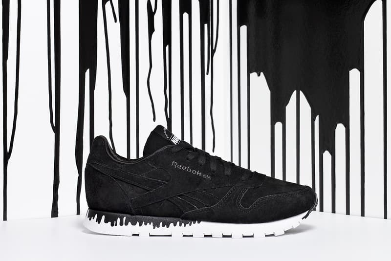 NAKED x Reebok Classic Leather「Drip」聯名鞋款