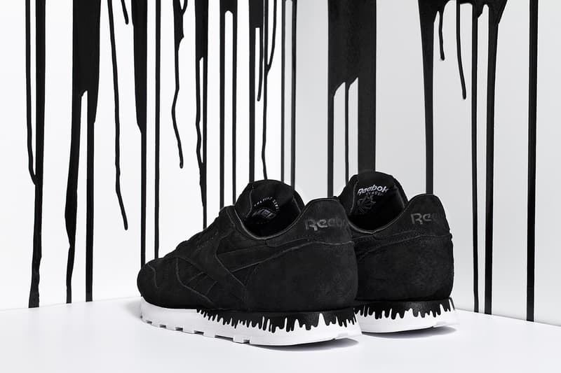 NAKED x Reebok Classic Leather「Drip」聯名鞋款