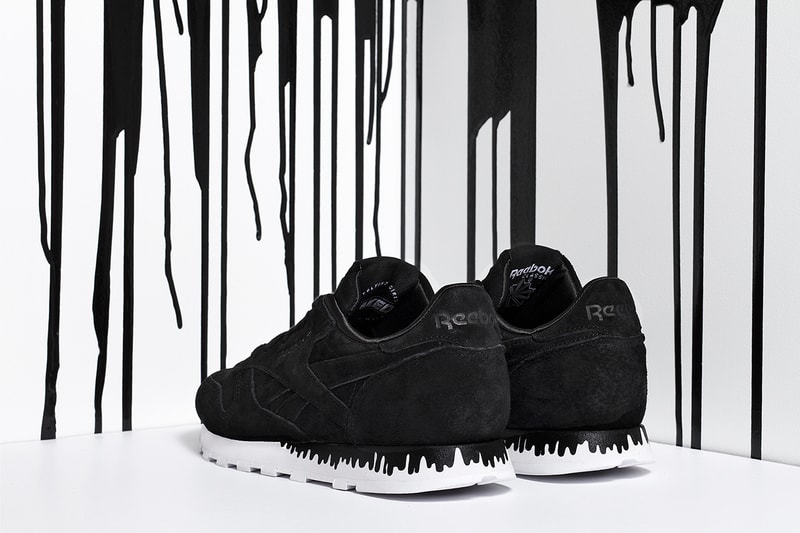 NAKED x Reebok Classic Leather「Drip」聯名鞋款