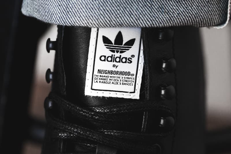 NEIGHBORHOOD x adidas Originals 聯名 Shell-Toe Boots 工装靴