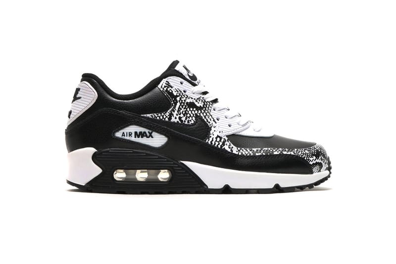 Nike Air Max 90 PRM Leather GS 黑白配色