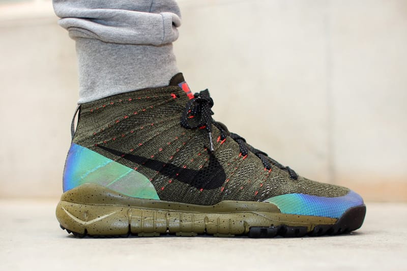 Nike Flyknit Trainer Chukka FSB 全新 「Sequoia」配色設計