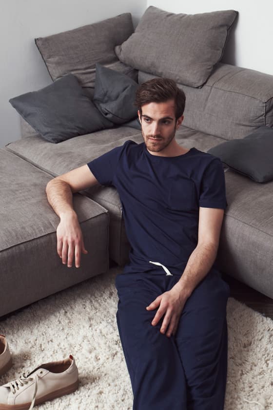 Oliver Spencer x MR PORTER 聯名家居服系列