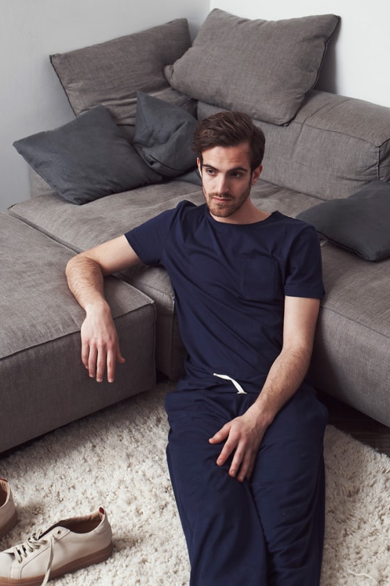 Oliver Spencer x MR PORTER 聯名家居服系列