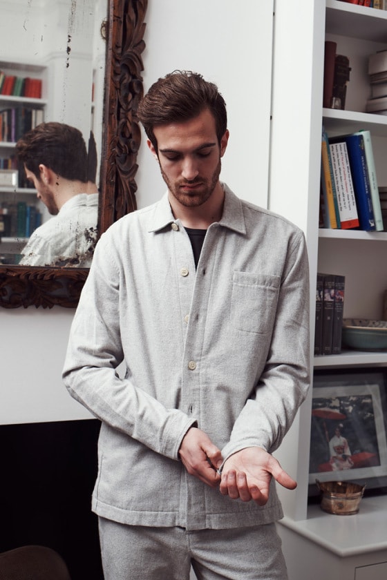 Oliver Spencer x MR PORTER 聯名家居服系列