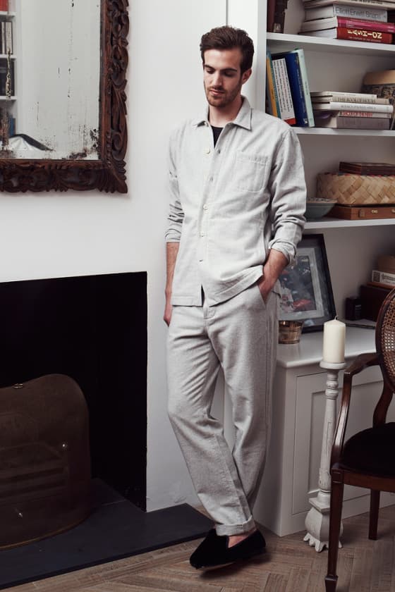 Oliver Spencer x MR PORTER 聯名家居服系列