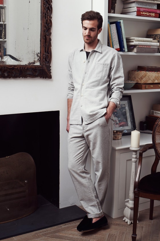 Oliver Spencer x MR PORTER 聯名家居服系列