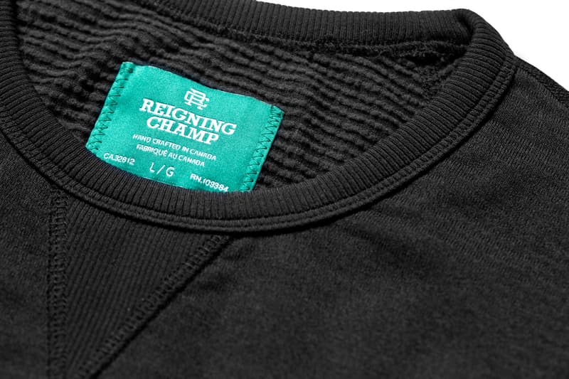 Reigning Champ 2015 秋冬系列新品上架