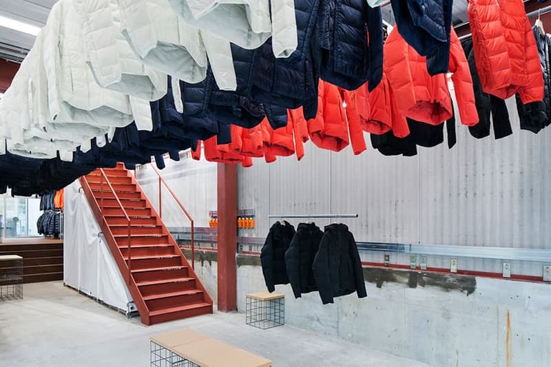 Descente Blanc「移動衣架」系統締造快捷購物體驗