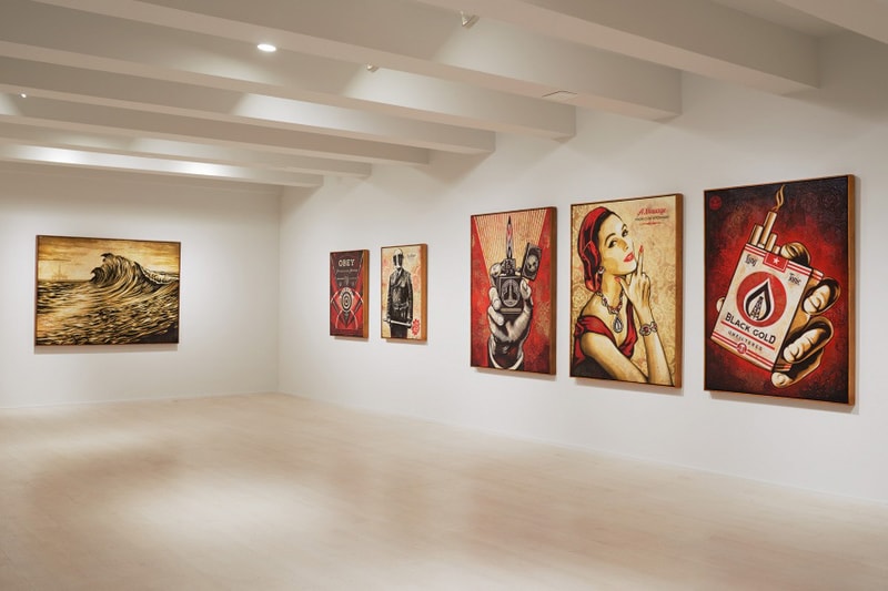 Shepard Fairey 最新「On Our Hands」藝術展覽 @ 紐約 Jacob Lewis Gallery
