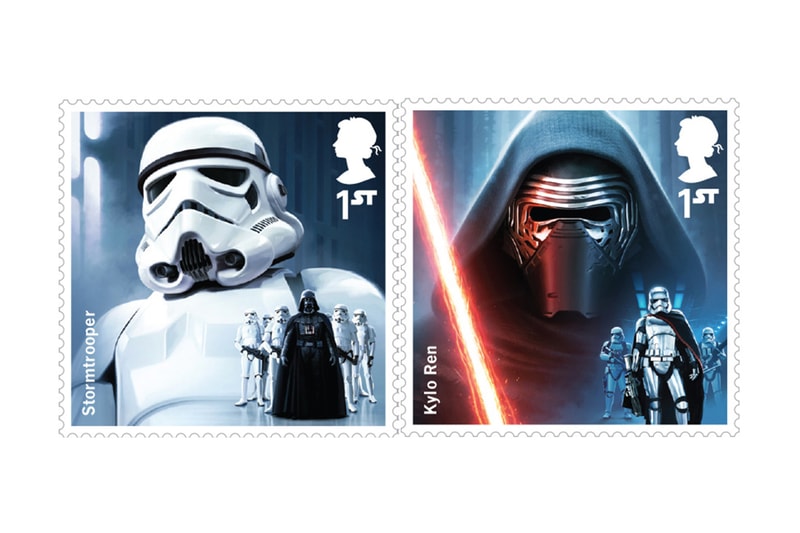 《Star Wars: The Force Awakens》限量版郵票