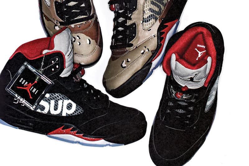 Supreme x Air Jordan 5 將於 10 月發佈