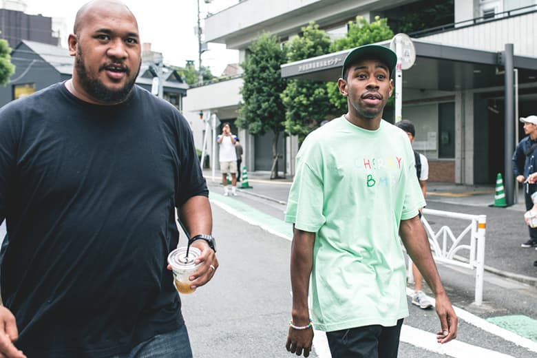 Tyler,The Creator 現身東京原宿 Golf Wang「Cherry Bomb」Pop-Up 期間限定店舖