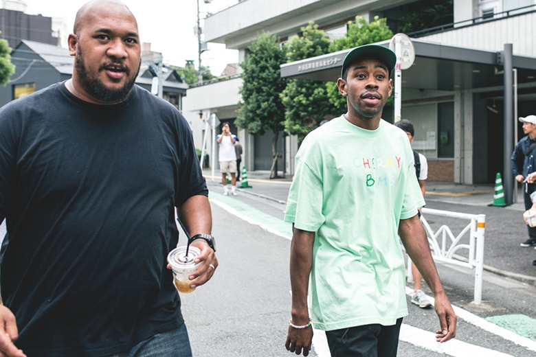 Tyler,The Creator 現身東京原宿 Golf Wang「Cherry Bomb」Pop-Up 期間限定店舖