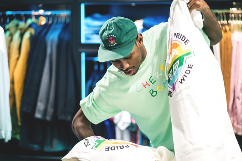 Tyler,The Creator 現身東京原宿 Golf Wang「Cherry Bomb」Pop-Up 期間限定店舖