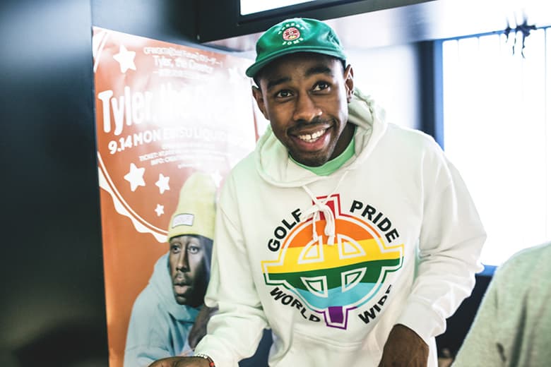 Tyler,The Creator 現身東京原宿 Golf Wang「Cherry Bomb」Pop-Up 期間限定店舖