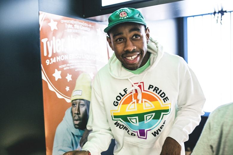 Tyler,The Creator 現身東京原宿 Golf Wang「Cherry Bomb」Pop-Up 期間限定店舖