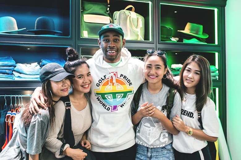 Tyler,The Creator 現身東京原宿 Golf Wang「Cherry Bomb」Pop-Up 期間限定店舖