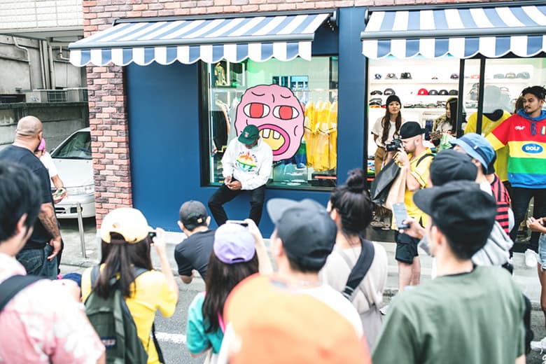 Tyler,The Creator 現身東京原宿 Golf Wang「Cherry Bomb」Pop-Up 期間限定店舖