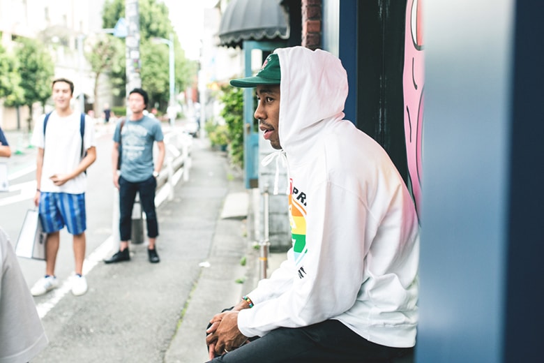 Tyler,The Creator 現身東京原宿 Golf Wang「Cherry Bomb」Pop-Up 期間限定店舖