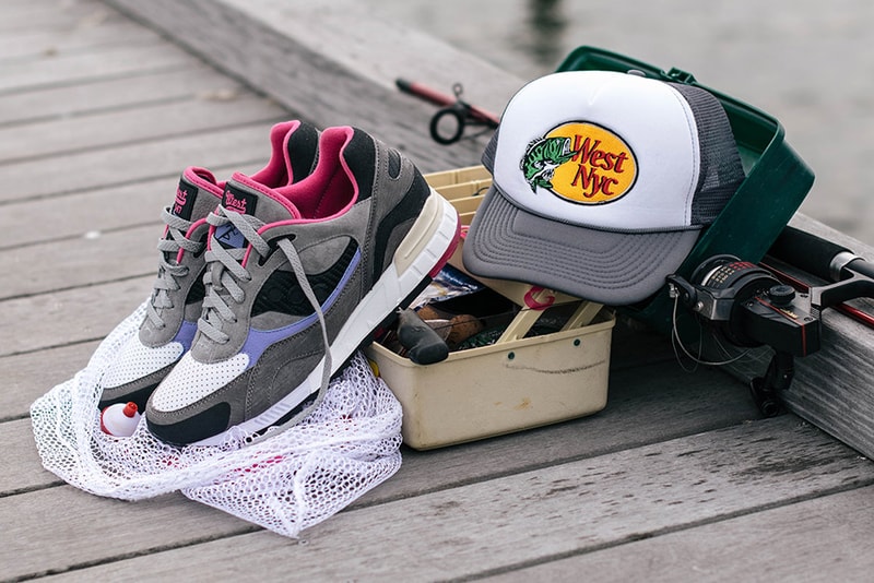 West NYC x Saucony Shadow 90「Saltwater」聯名鞋款