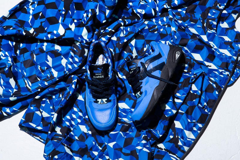 XLARGE x PUMA R698 Trinomic 聯名配色