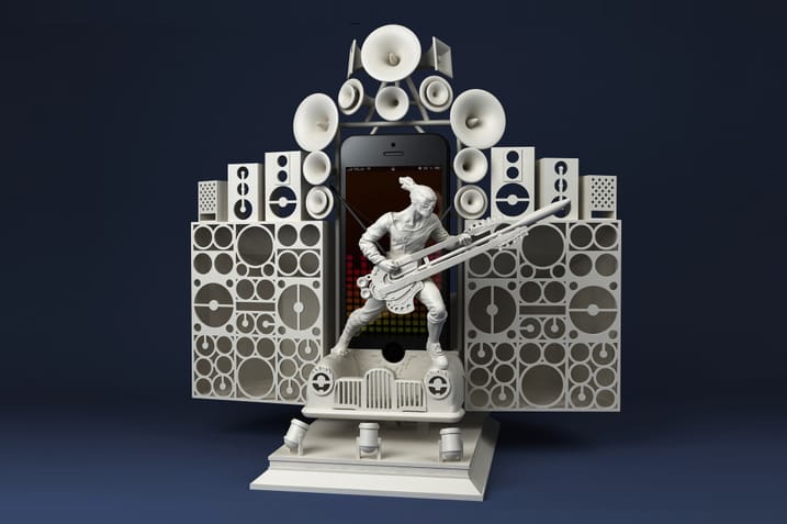 《Mad Max: Fury Road》Coma-Doof Warrior iPhone 擴音器