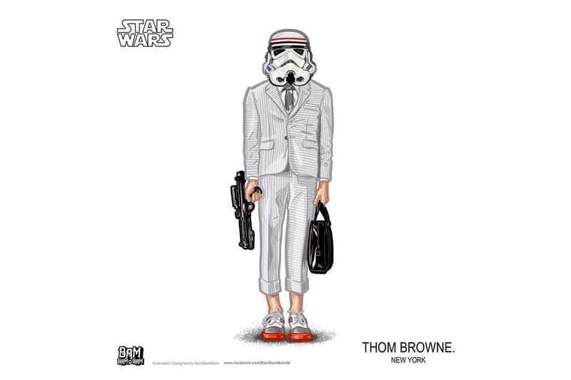 「Fashion Icon of Galaxy」星戰潮服插畫