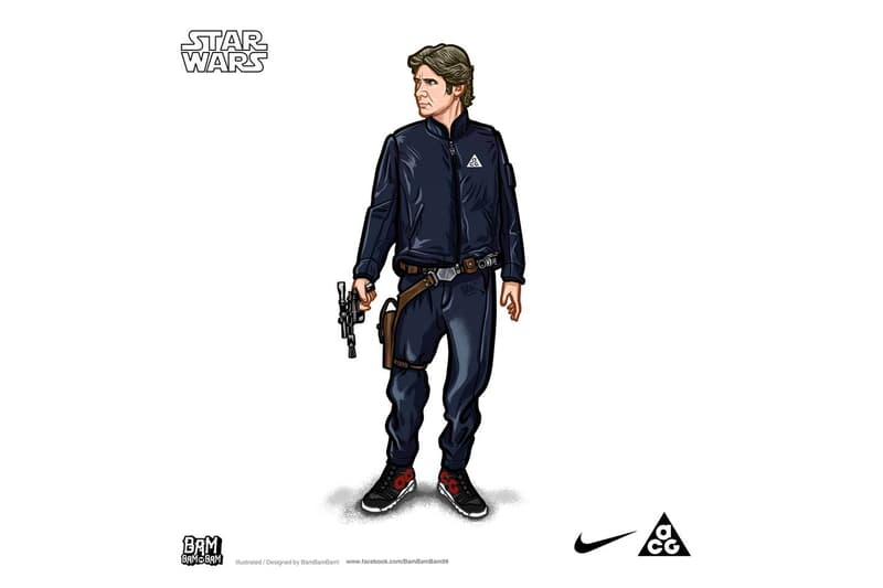 「Fashion Icon of Galaxy」星戰潮服插畫