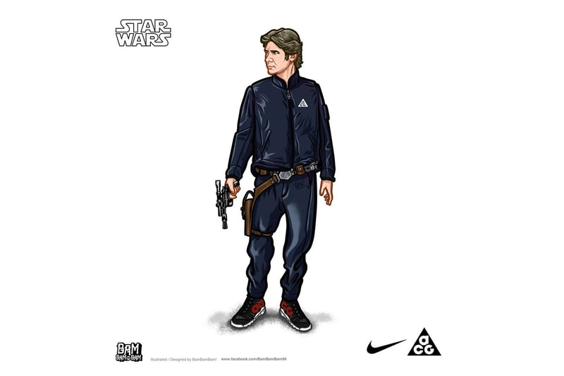 「Fashion Icon of Galaxy」星戰潮服插畫