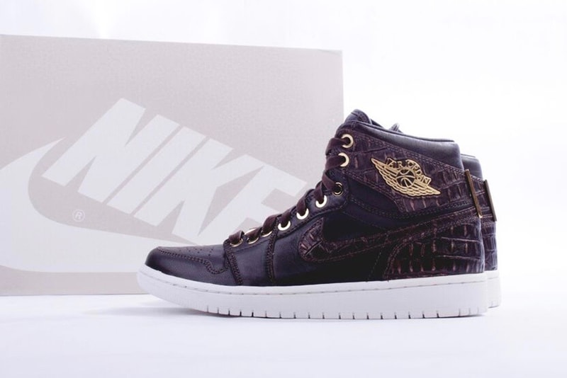 近賞 Air Jordan 1 PINNACLE「Brown Croc」配色設計