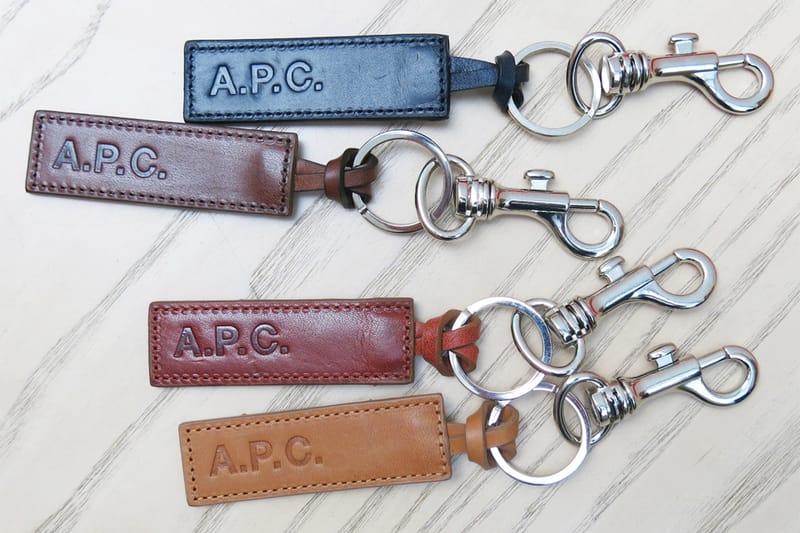 A.P.C. 2015 冬季「Cuoio」鑰匙圈系列