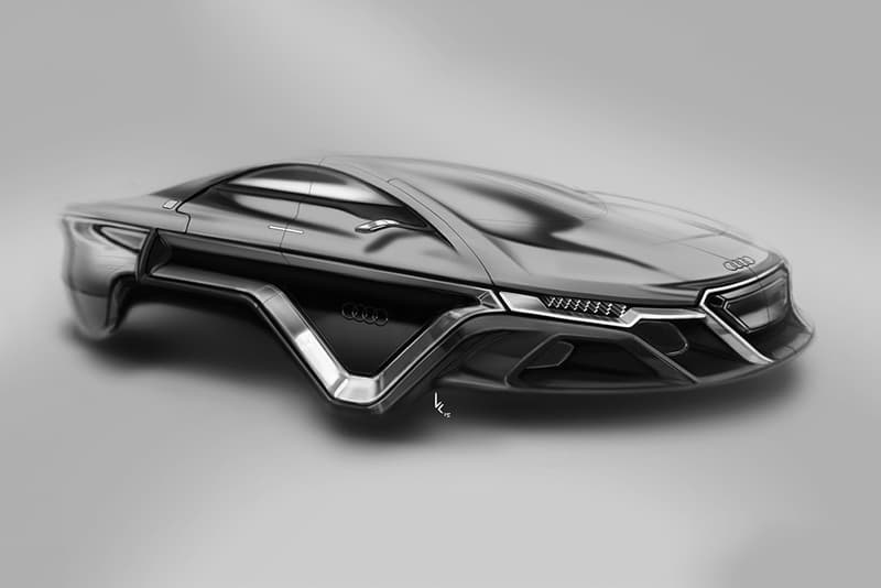 Kevin Clarridge 設計 Audi 磁懸浮無輪概念車