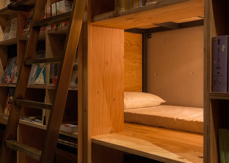 BOOK AND BED TOKYO 書店主題膠囊旅館開催