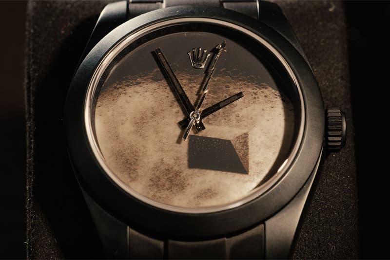 Daniel Arsham x Bamford Watch Department Rolex Milgauss「The Black Moon」聯名腕錶