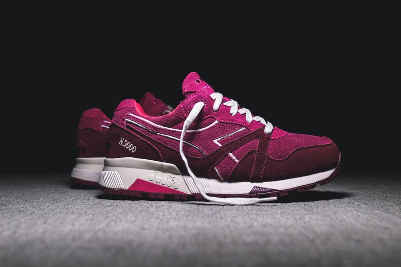 Diadora N.9000S 全新配色設計「Red Beet」