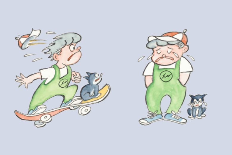 fragment design x Tadashi Mori LINE 表情系列