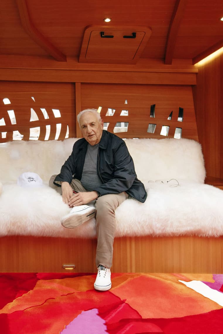Frank Gehry 打造個人第一部遊艇之作