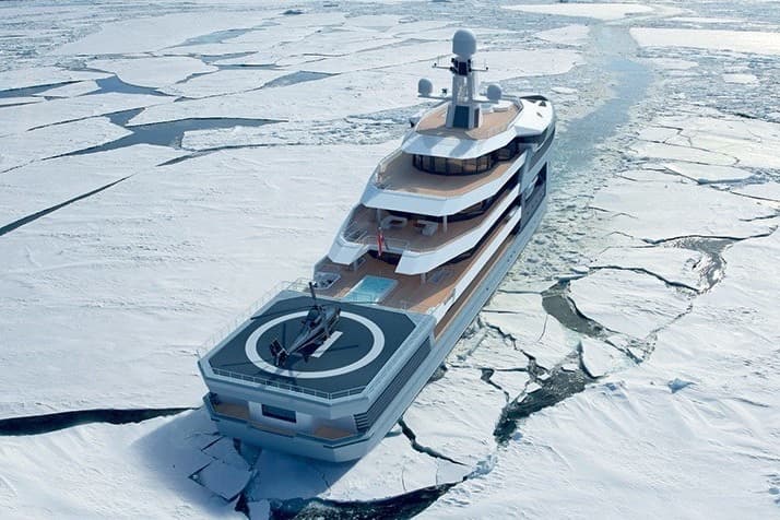 破冰 SeaXplorer 超級遊艇締造極地奢華度假體驗