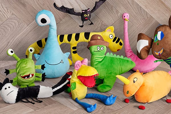 IKEA 推出小孩手繪布偶 Soft Toys for Education－SAGOSKATT 