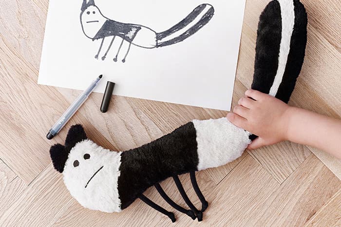 IKEA 推出小孩手繪布偶 Soft Toys for Education－SAGOSKATT 