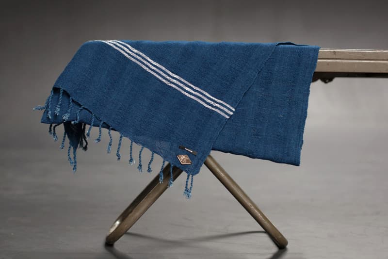 Indigo People x Denham 聯名圍巾