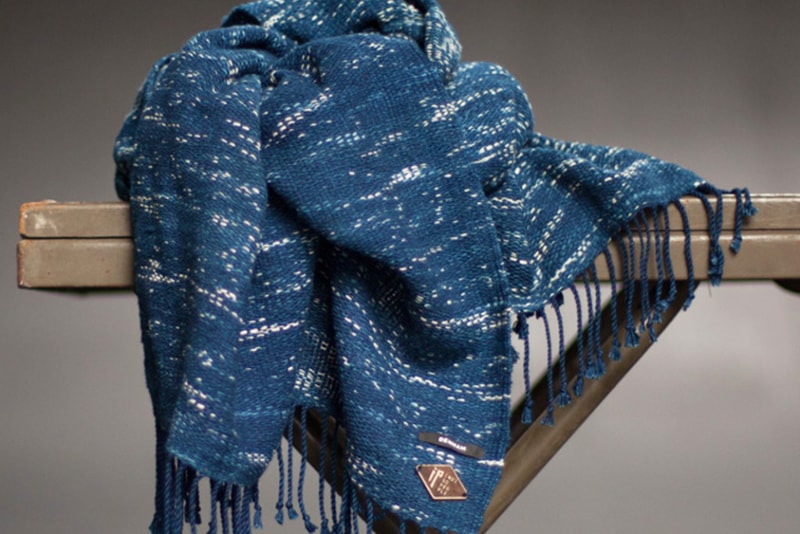 Indigo People x Denham 聯名圍巾