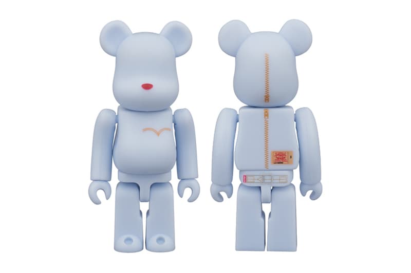 Levi's x Medicom Toy「Wash Denim」Bearbrick 聯名玩偶