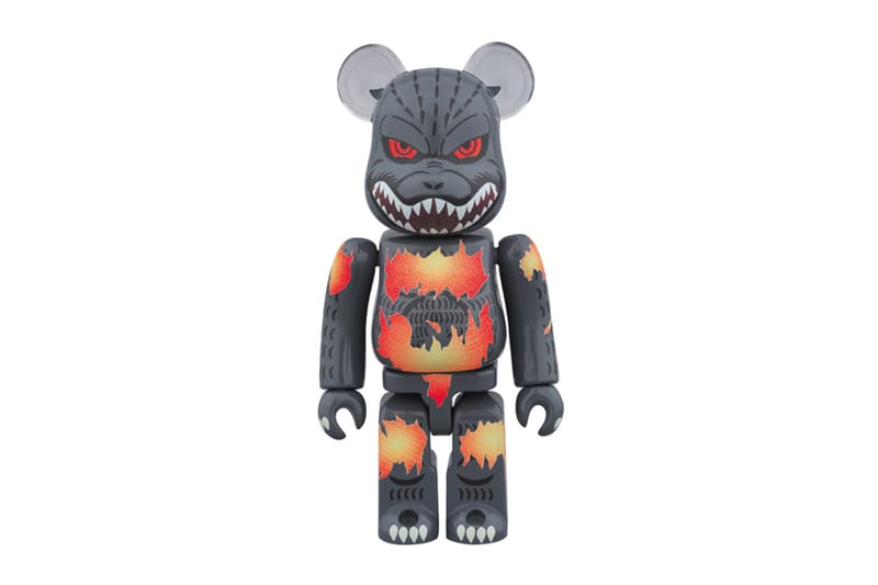 Medicom Toy DESGODZI Burning Godzilla Bearbrick 特別版玩偶