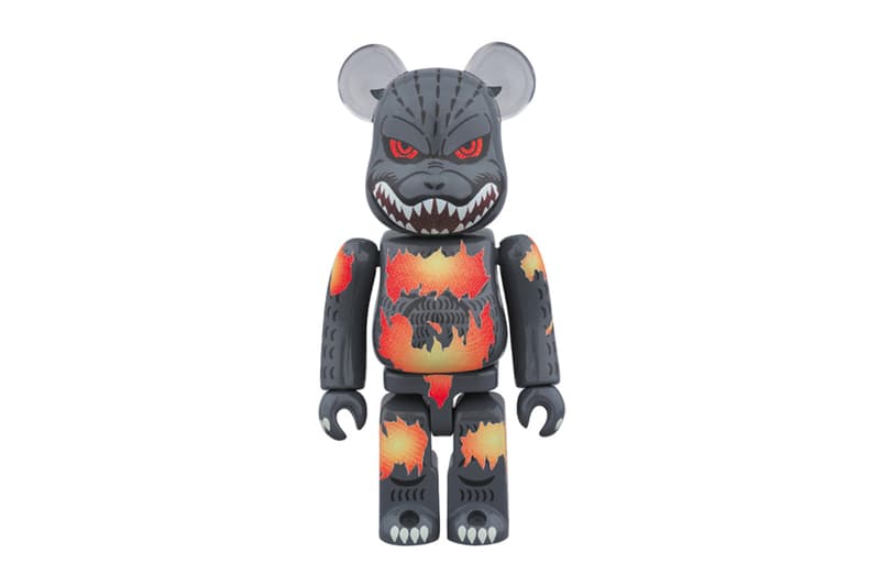 Medicom Toy DESGODZI Burning Godzilla Bearbrick 特別版玩偶