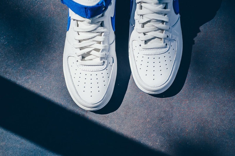 近賞 Nike Air Force 1 Hi Retro QS 藍白配色
