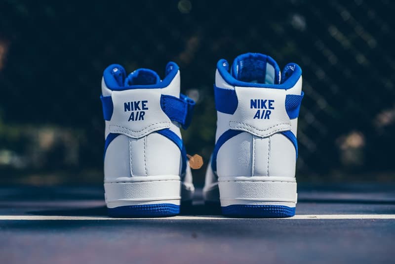 近賞 Nike Air Force 1 Hi Retro QS 藍白配色