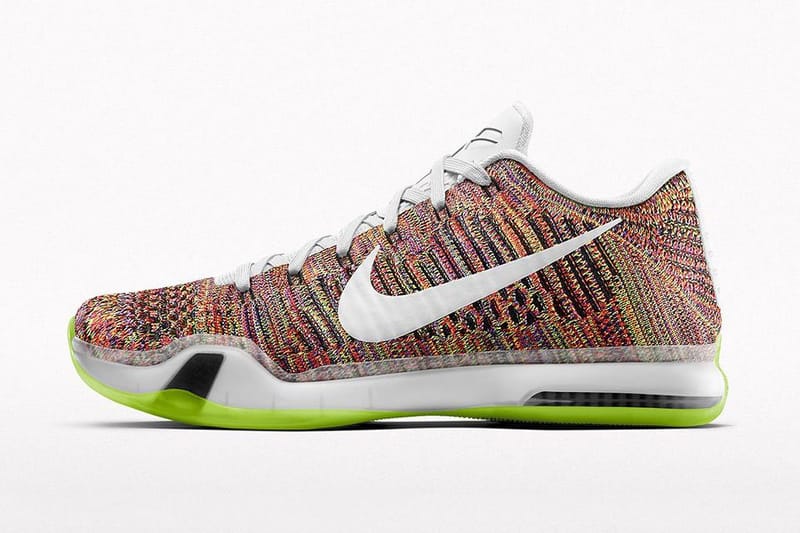 NIKEiD 為 Nike Kobe X Elite 開放「Multicolor」配色選項